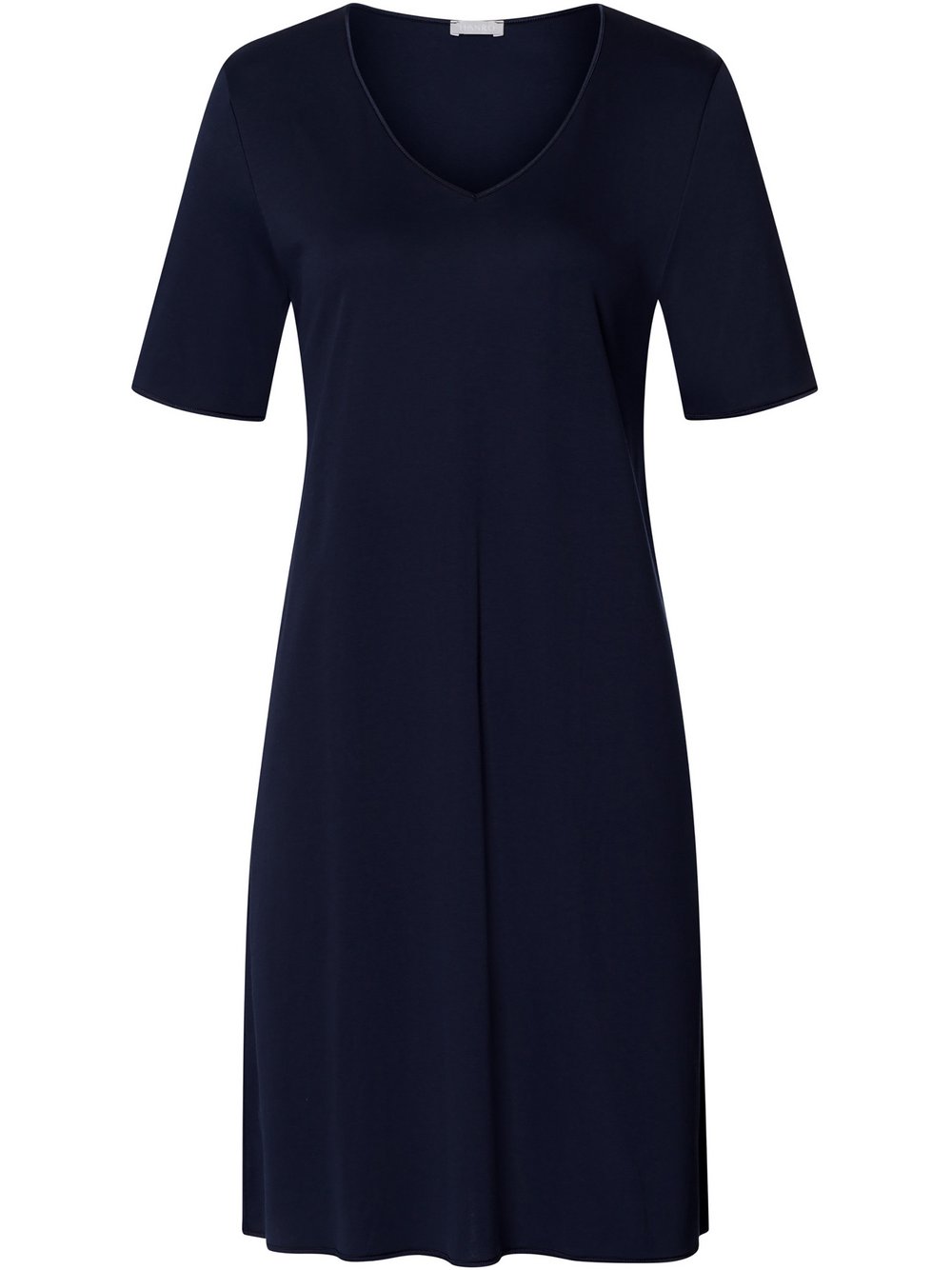 VAN GRAAF Hanro Damen Marine Nachthemd Baumwolle Blau, Extra Klein