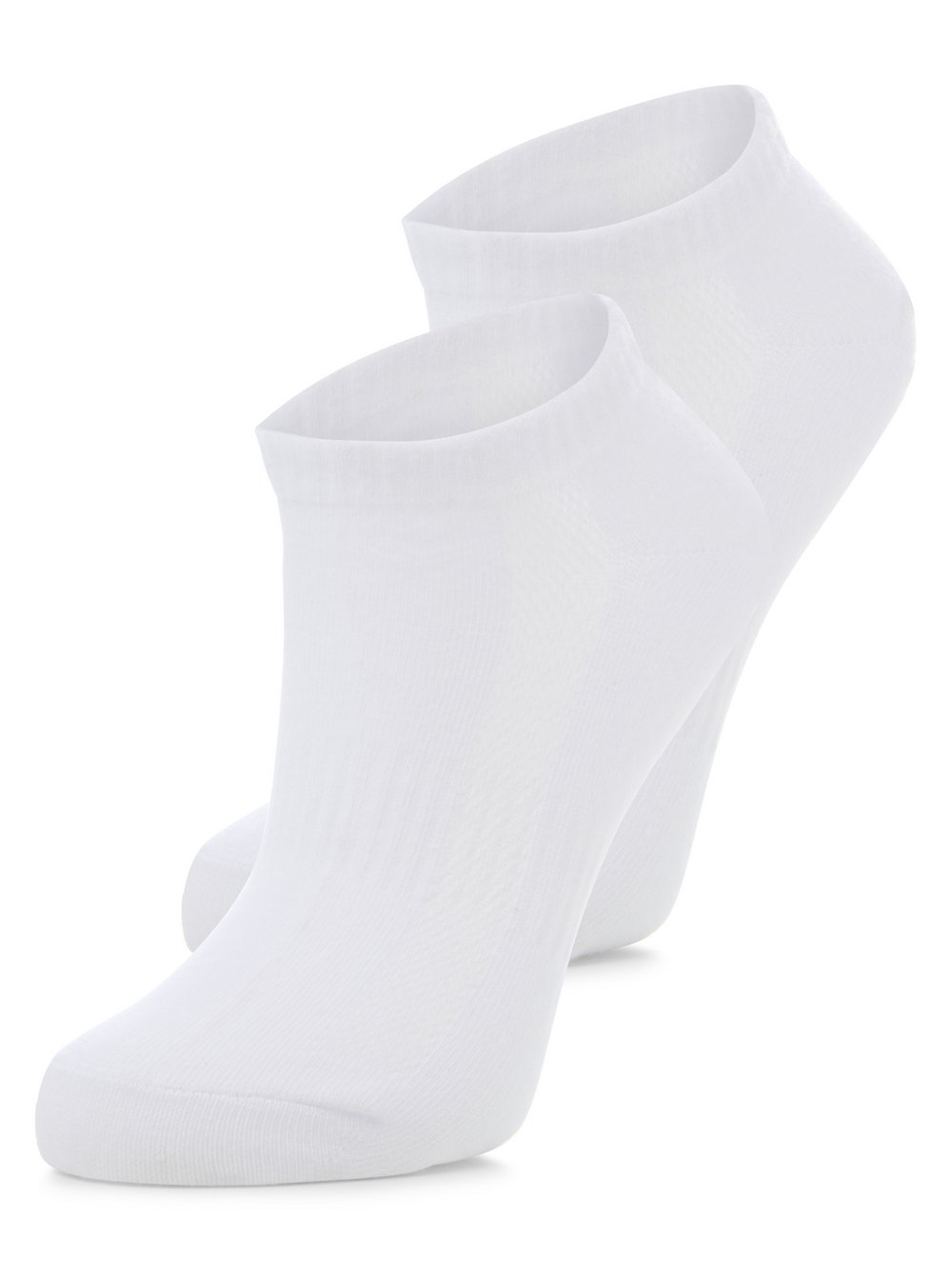 Snocks Socken im 2er-Pack Damen Baumwolle weiß, 43-46