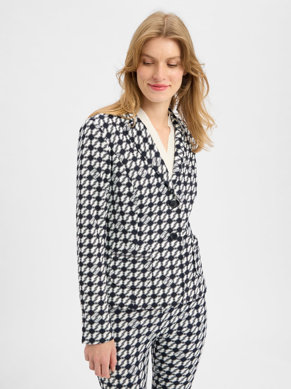 Marc Cain Blazer Damen mehrfarbig gemustert, 36