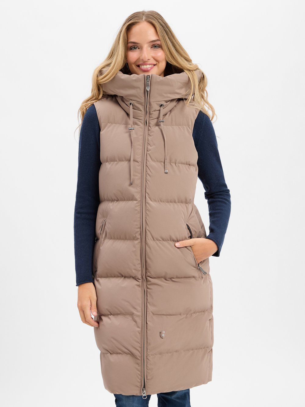 Wellensteyn Funktionsweste Damen braun, XL