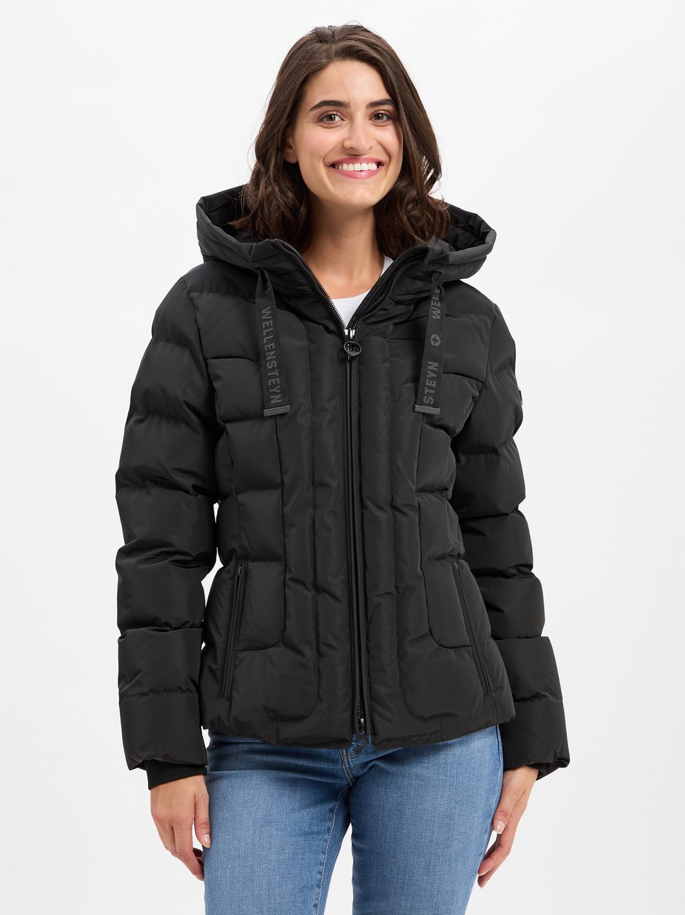 Wellensteyn Steppjacke Damen schwarz, XL