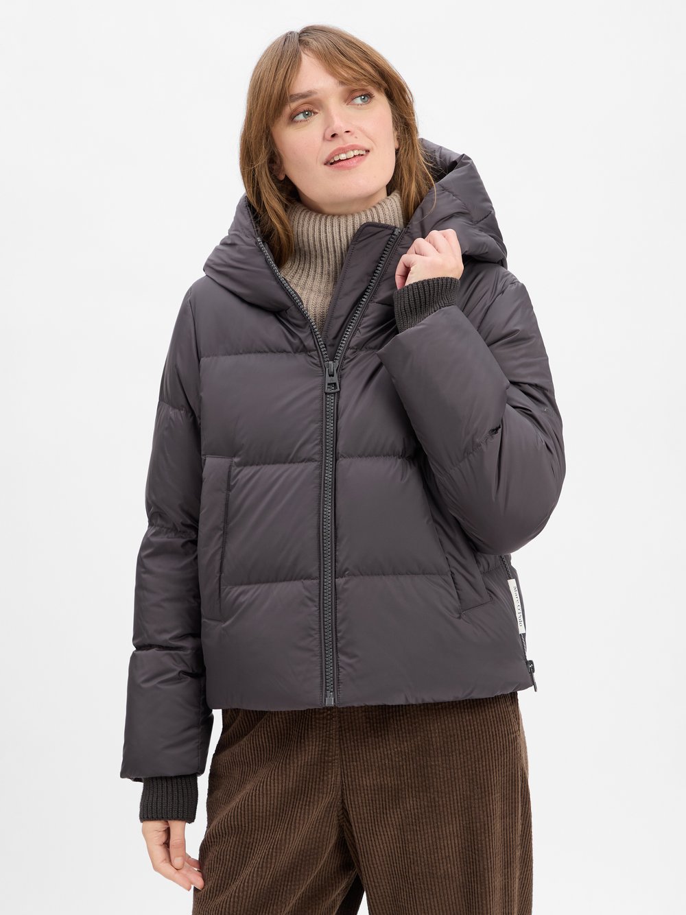 Marc O'Polo Daunenjacke Damen grau, 34