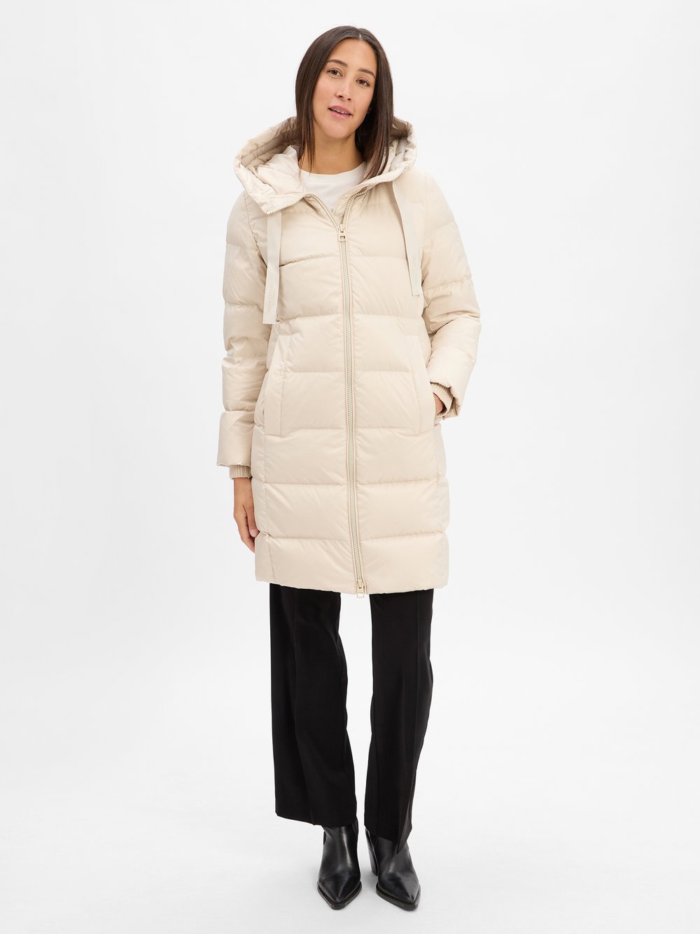 Marc O'Polo Daunenmantel Damen beige, 42