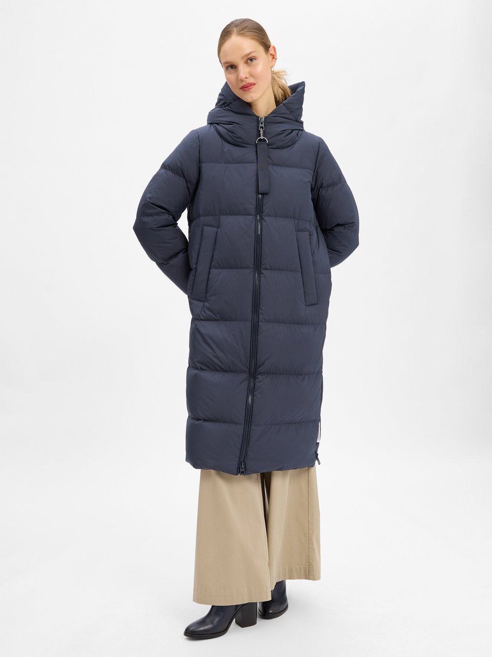 Thumbnail - Marc O'Polo Daunenmantel Damen blau, 40