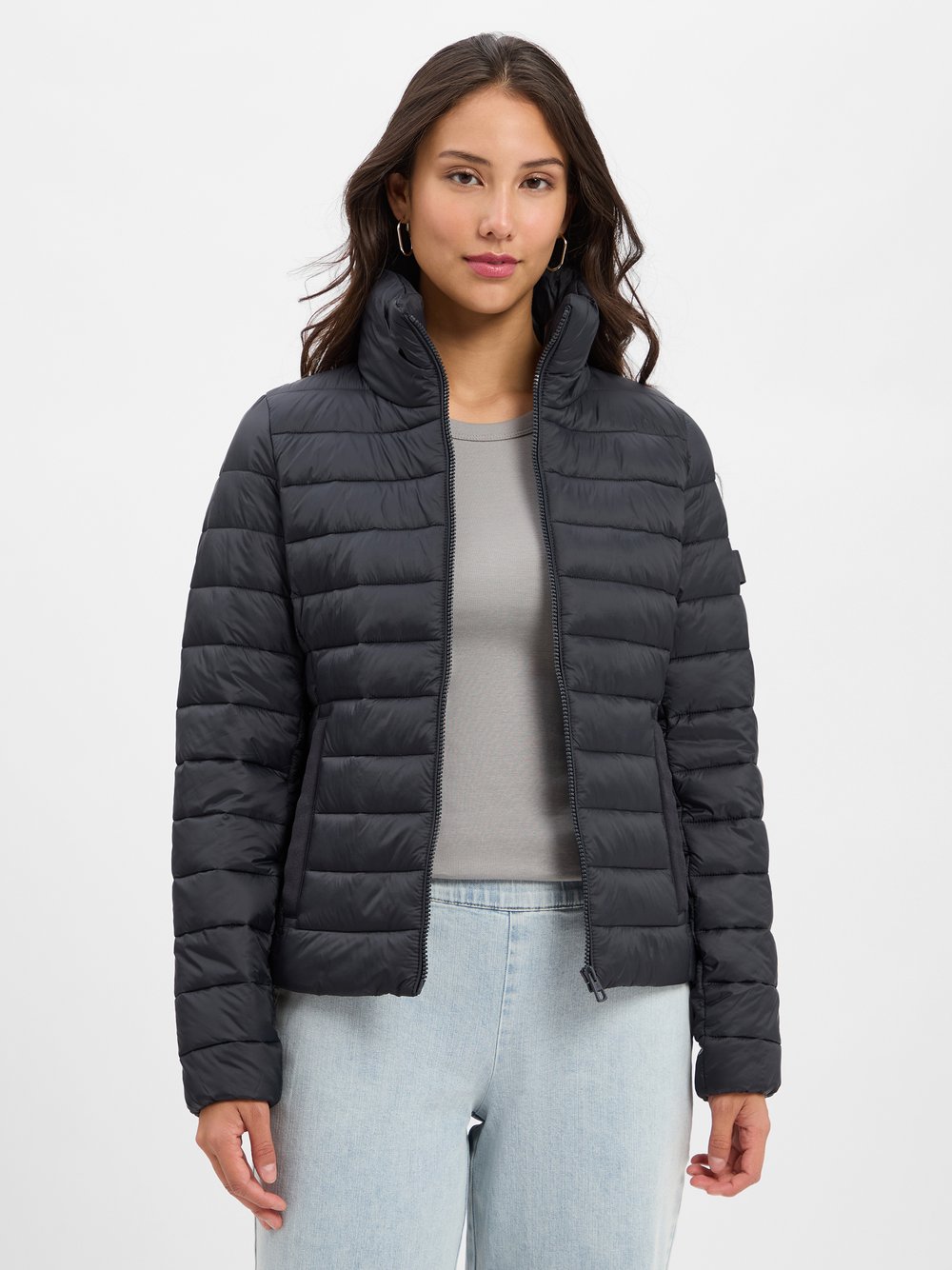 Marc O'Polo Steppjacke Damen Polyamid blau, 40
