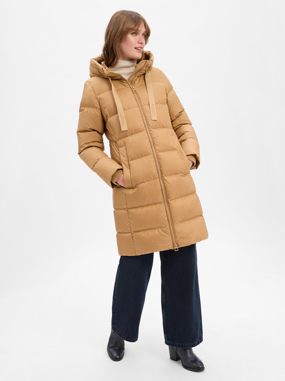Marc O'Polo Daunenmantel Damen beige, 46