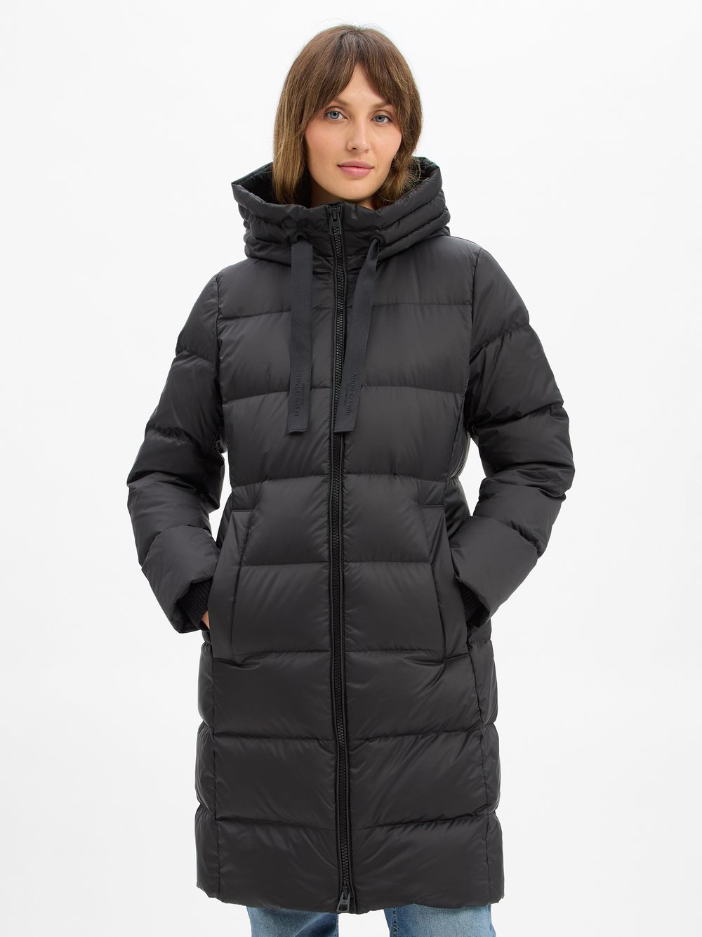 Thumbnail - Marc O'Polo Daunenmantel Damen schwarz, 44