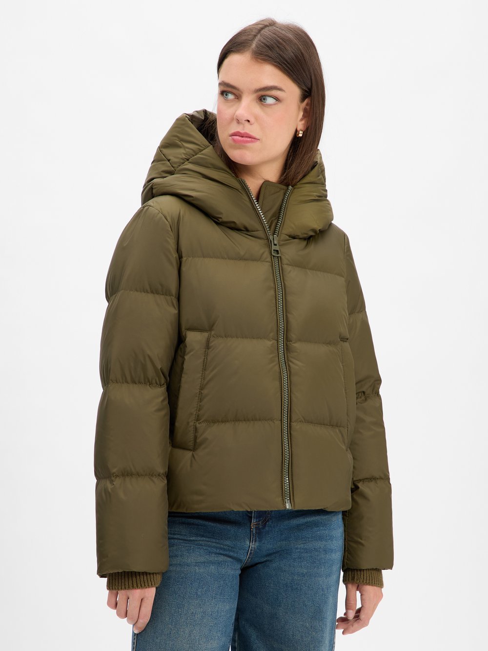 Marc O'Polo Daunenjacke Damen grün, 34