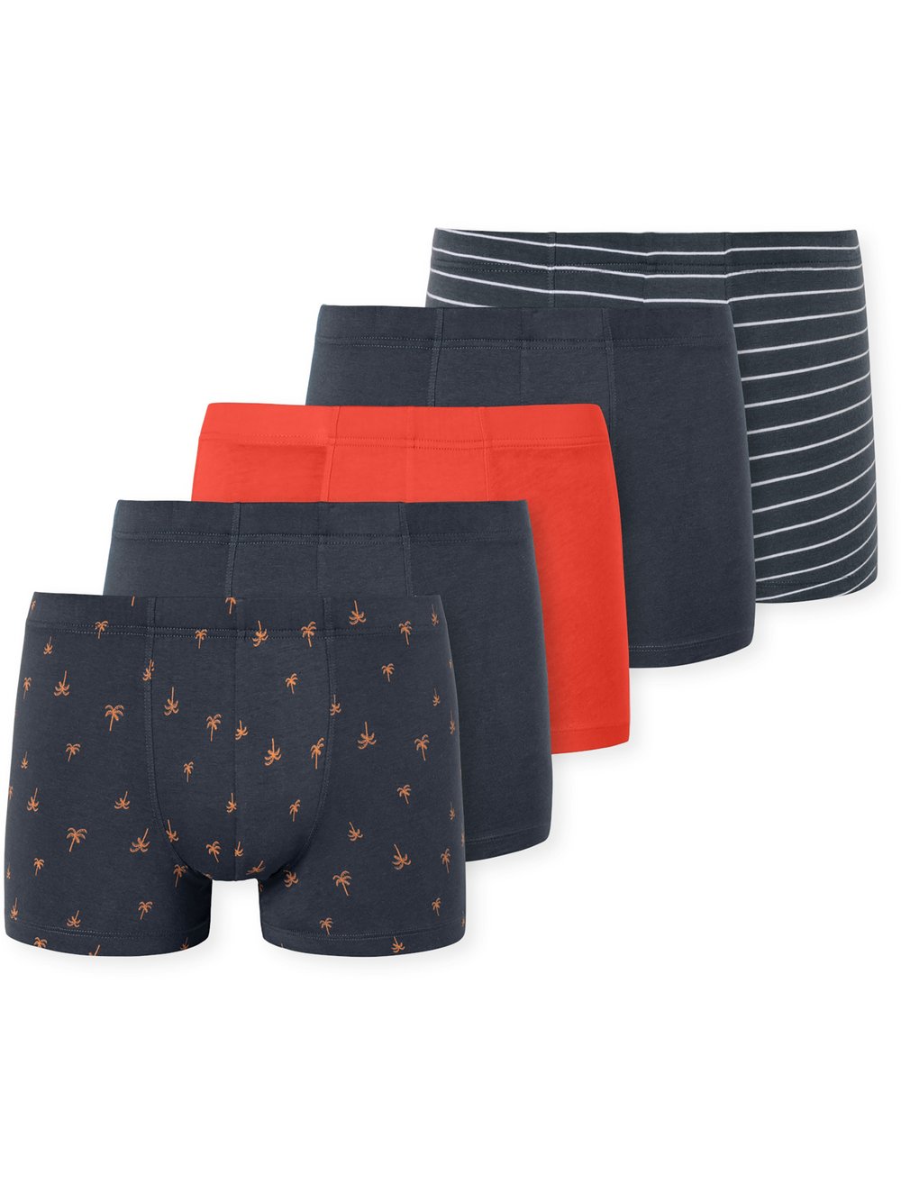 Schiesser Retro Boxer  Jungen Jersey mehrfarbig bedruckt, 164