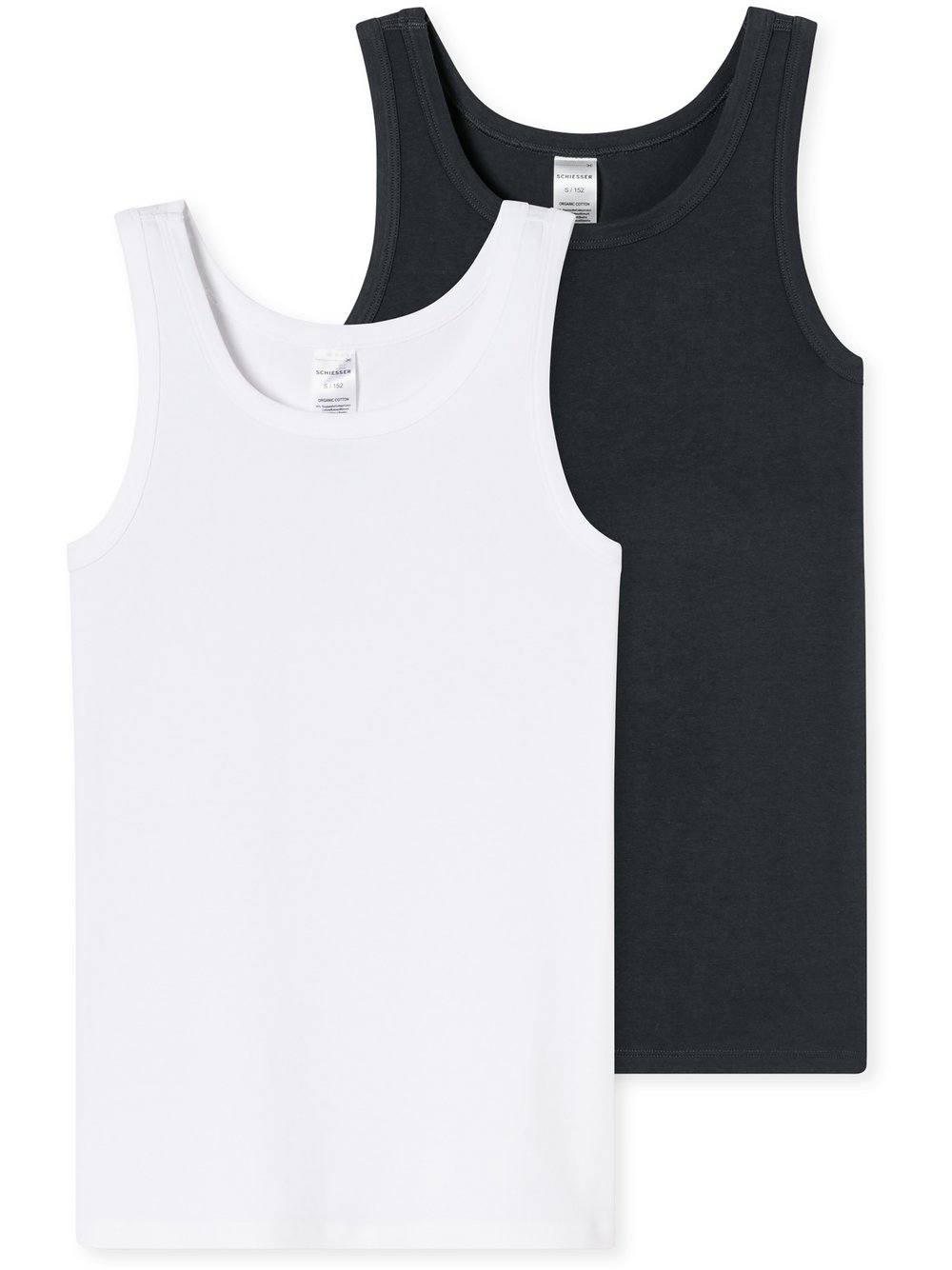 Thumbnail - Schiesser Unterhemd Jungen Jersey mehrfarbig, 152