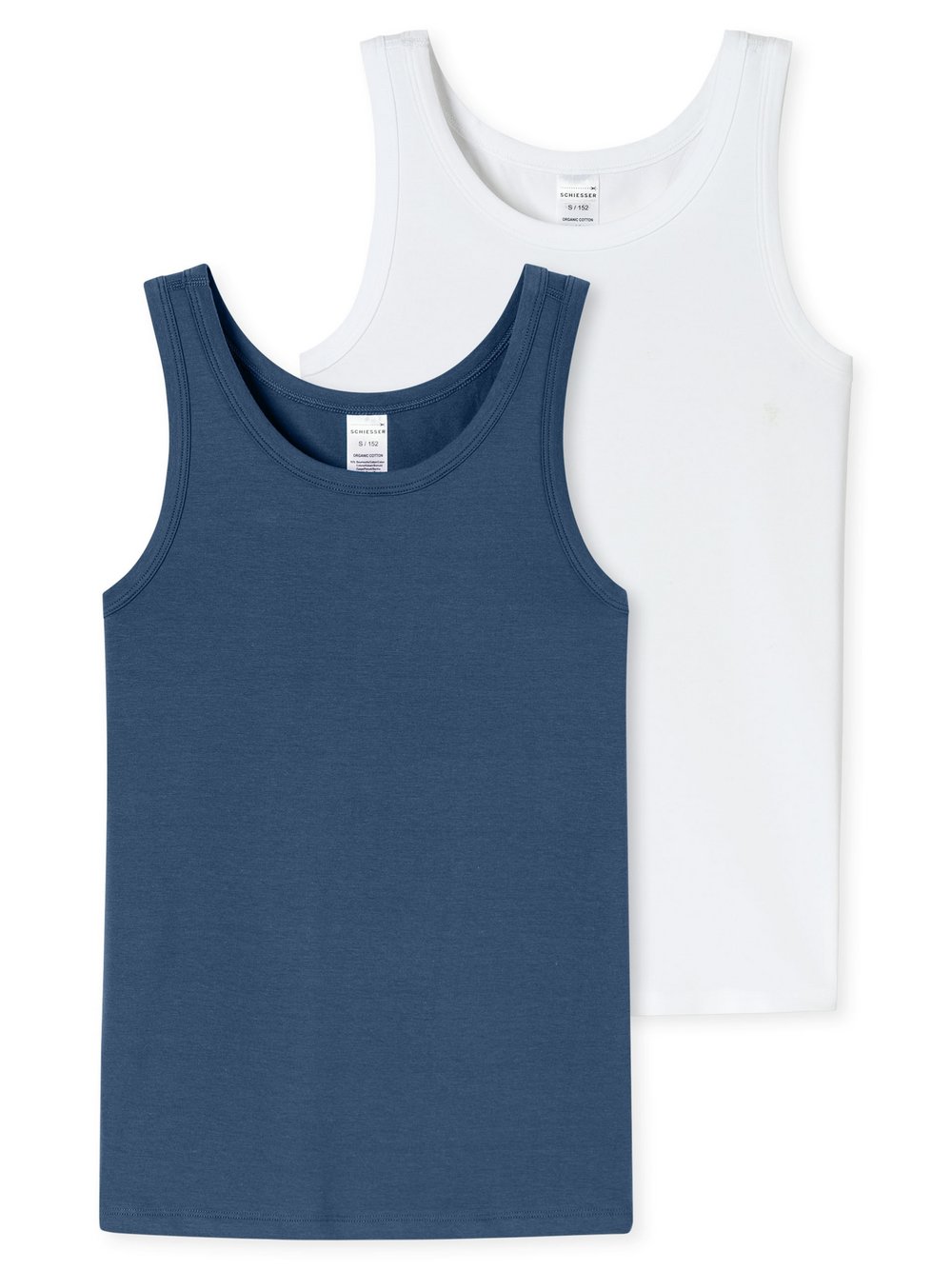 Thumbnail - Schiesser Unterhemd  Jungen Jersey mehrfarbig, 152