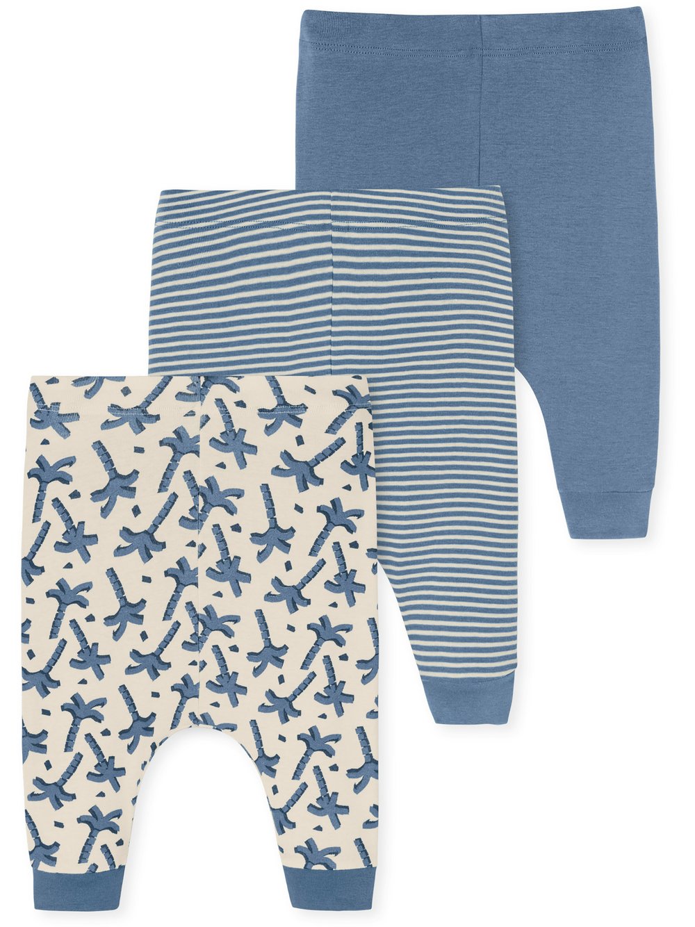 Thumbnail - Schiesser Pyjamahose Jungen Jersey mehrfarbig bedruckt, 74