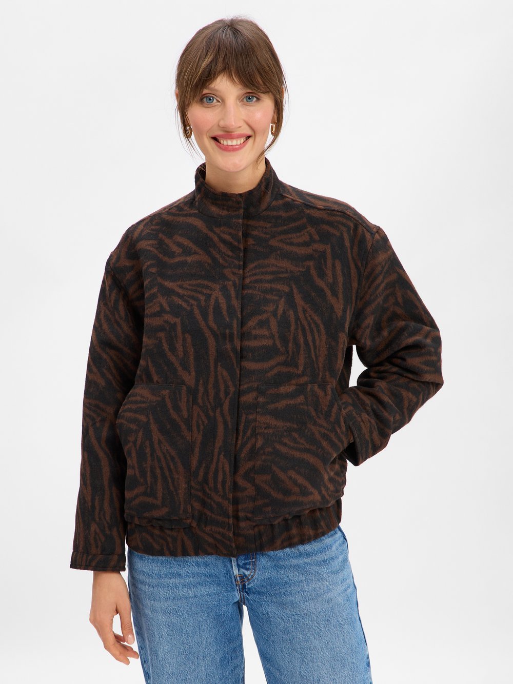 soyaconcept® Jacke Damen mehrfarbig gemustert, S