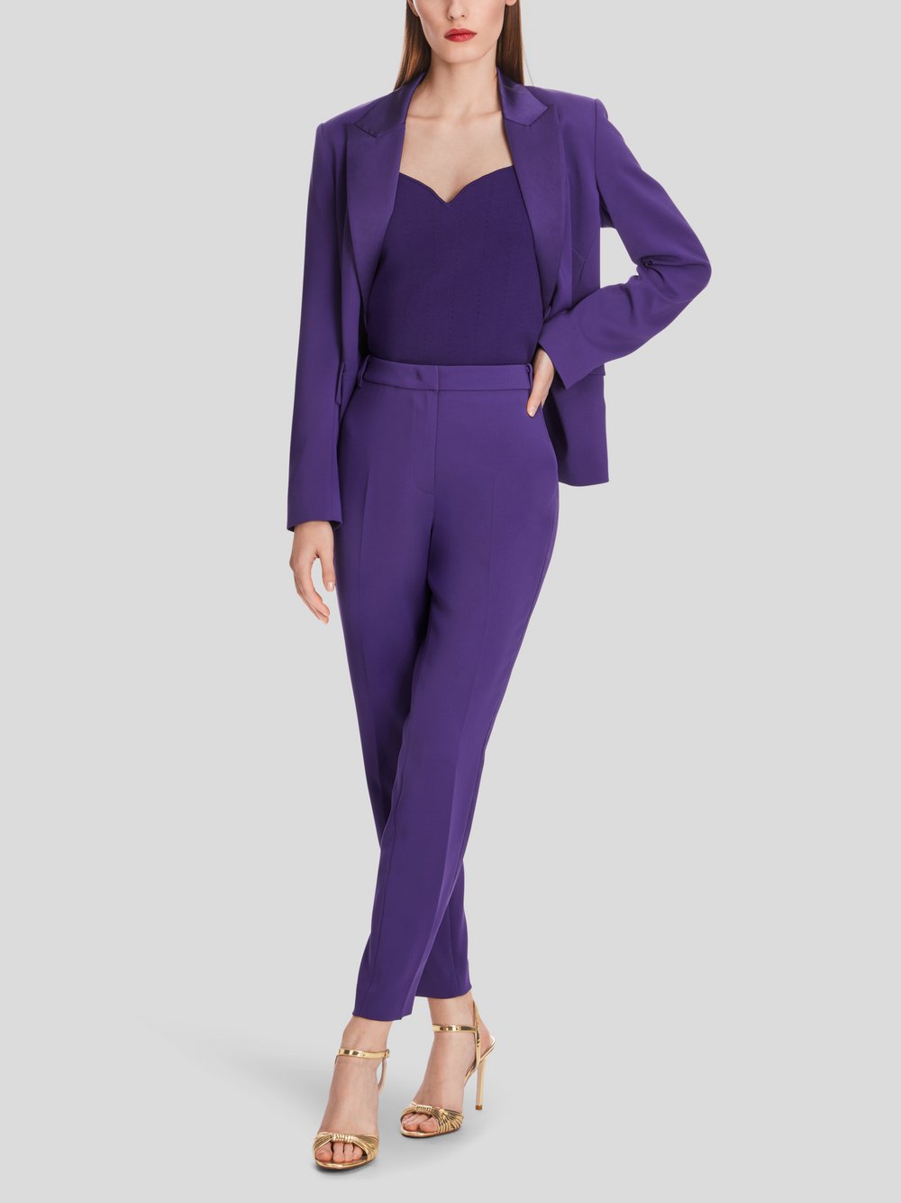 Thumbnail - Marc Cain Hose Damen lila, 34