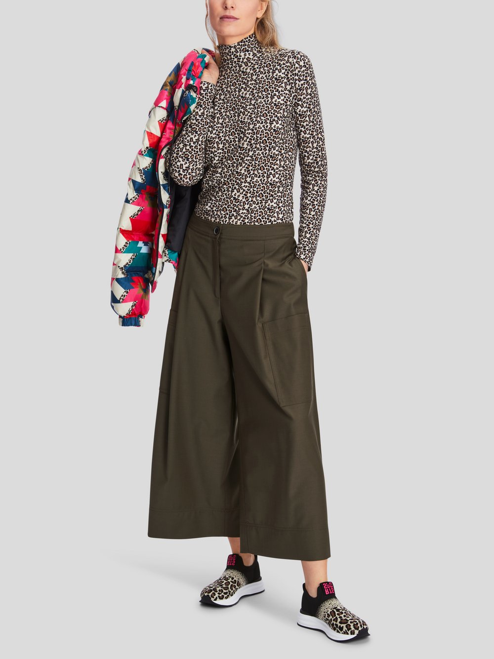Thumbnail - Marc Cain Hose Damen grün, 36
