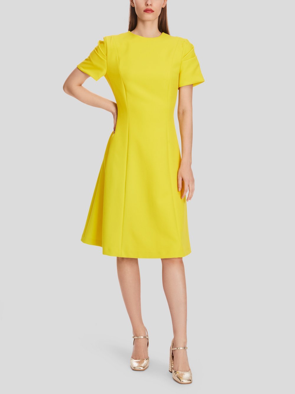 Marc Cain Kleid Damen gelb, 40