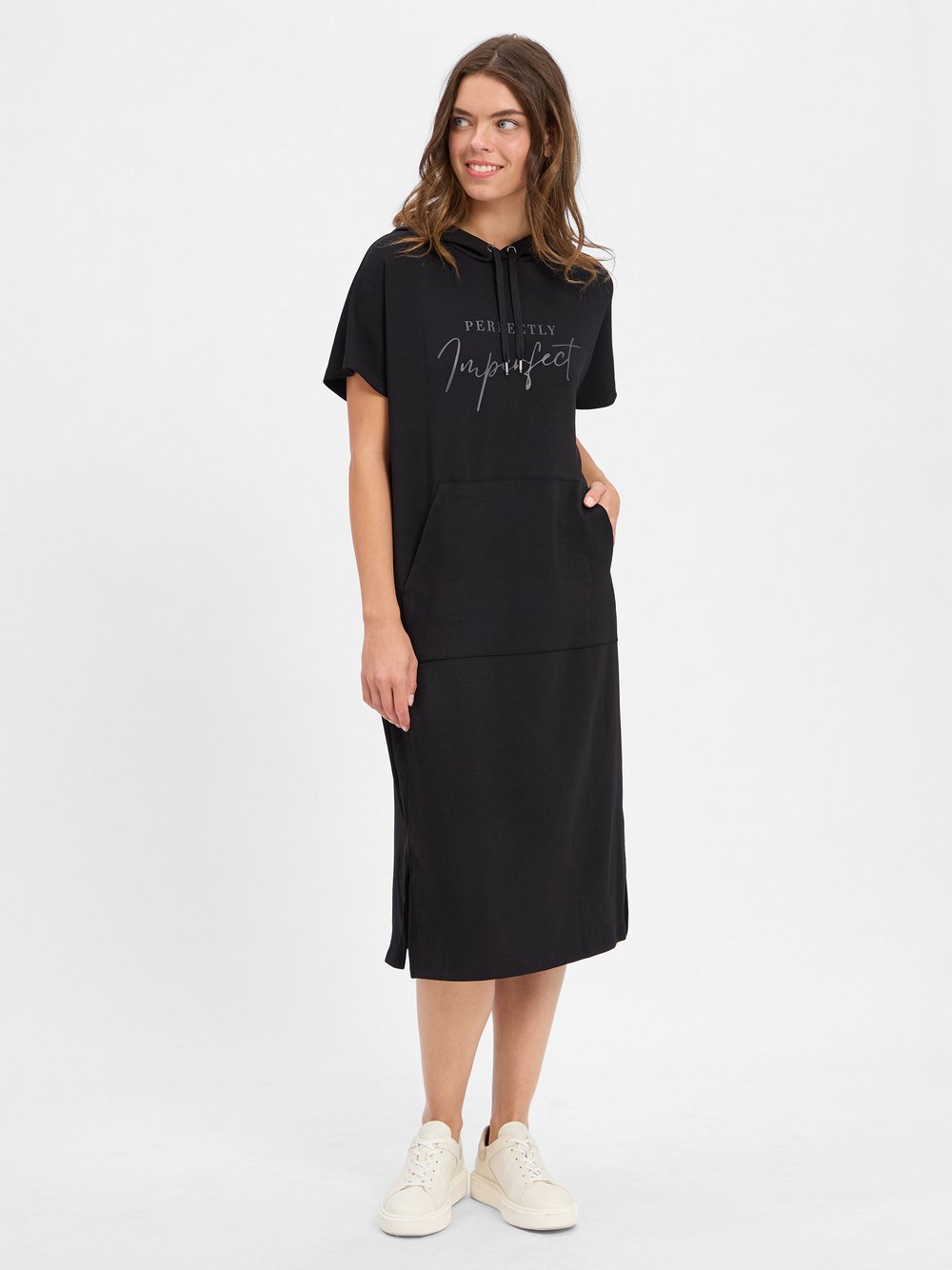 soyaconcept® Jerseykleid Damen schwarz, L