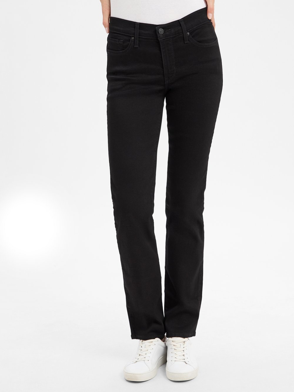 Levi's Jeans Damen Baumwolle schwarz, 30-32