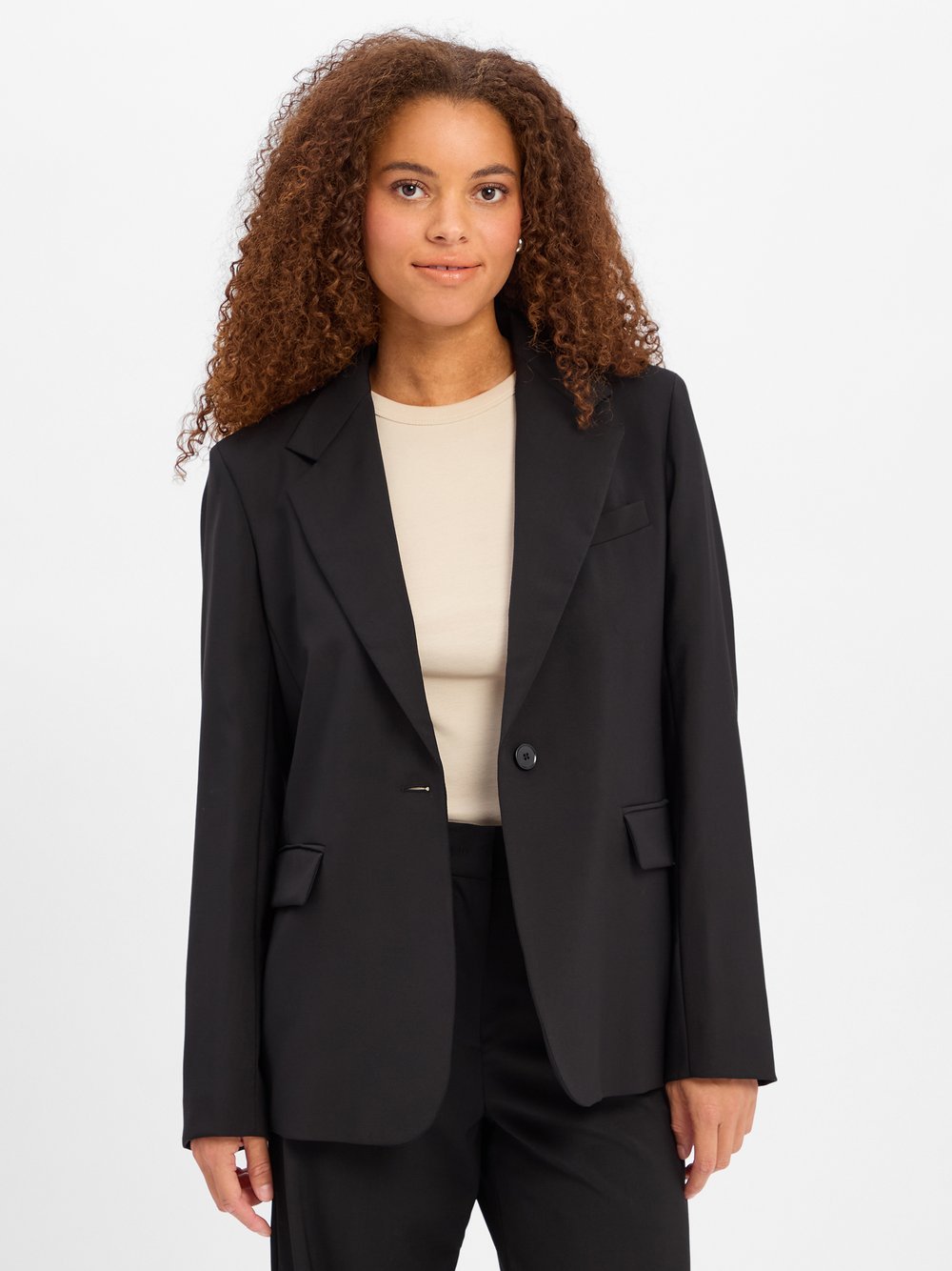 Weekend Max Mara Blazer aus Schurwolle Damen schwarz, 42