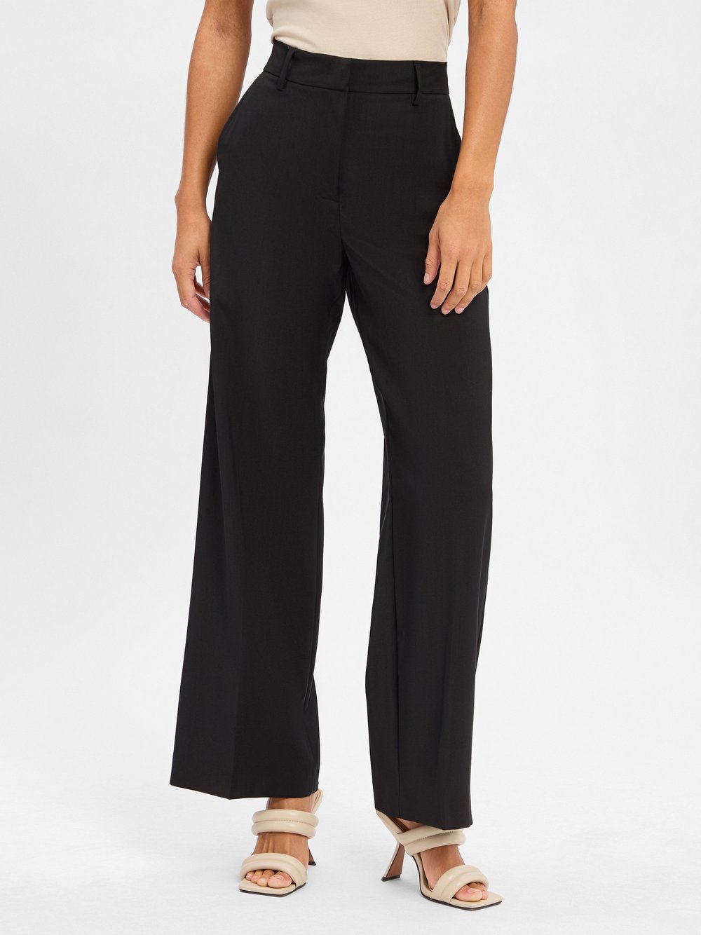 Weekend Max Mara Anzughose aus Schurwolle Damen schwarz, 40