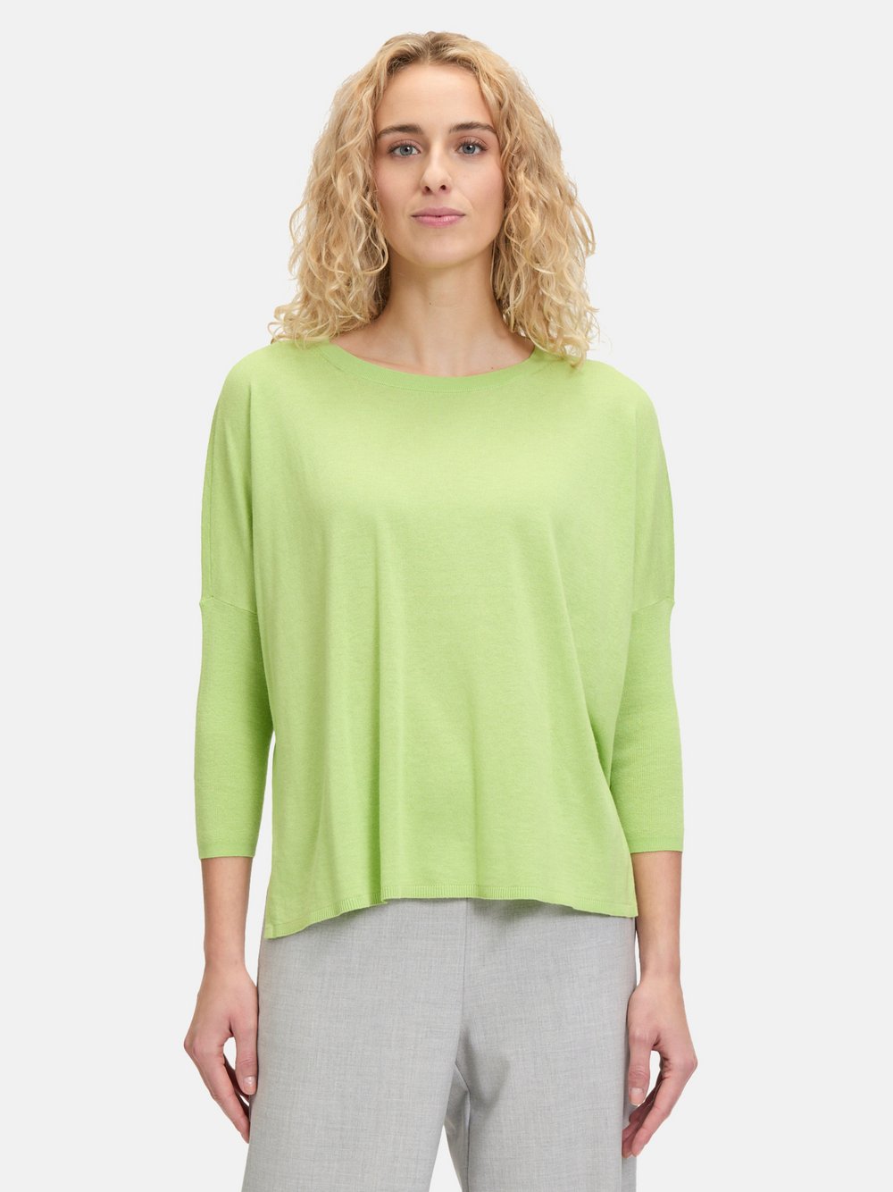 Betty Barclay Strickpullover Damen Baumwolle grün, 36