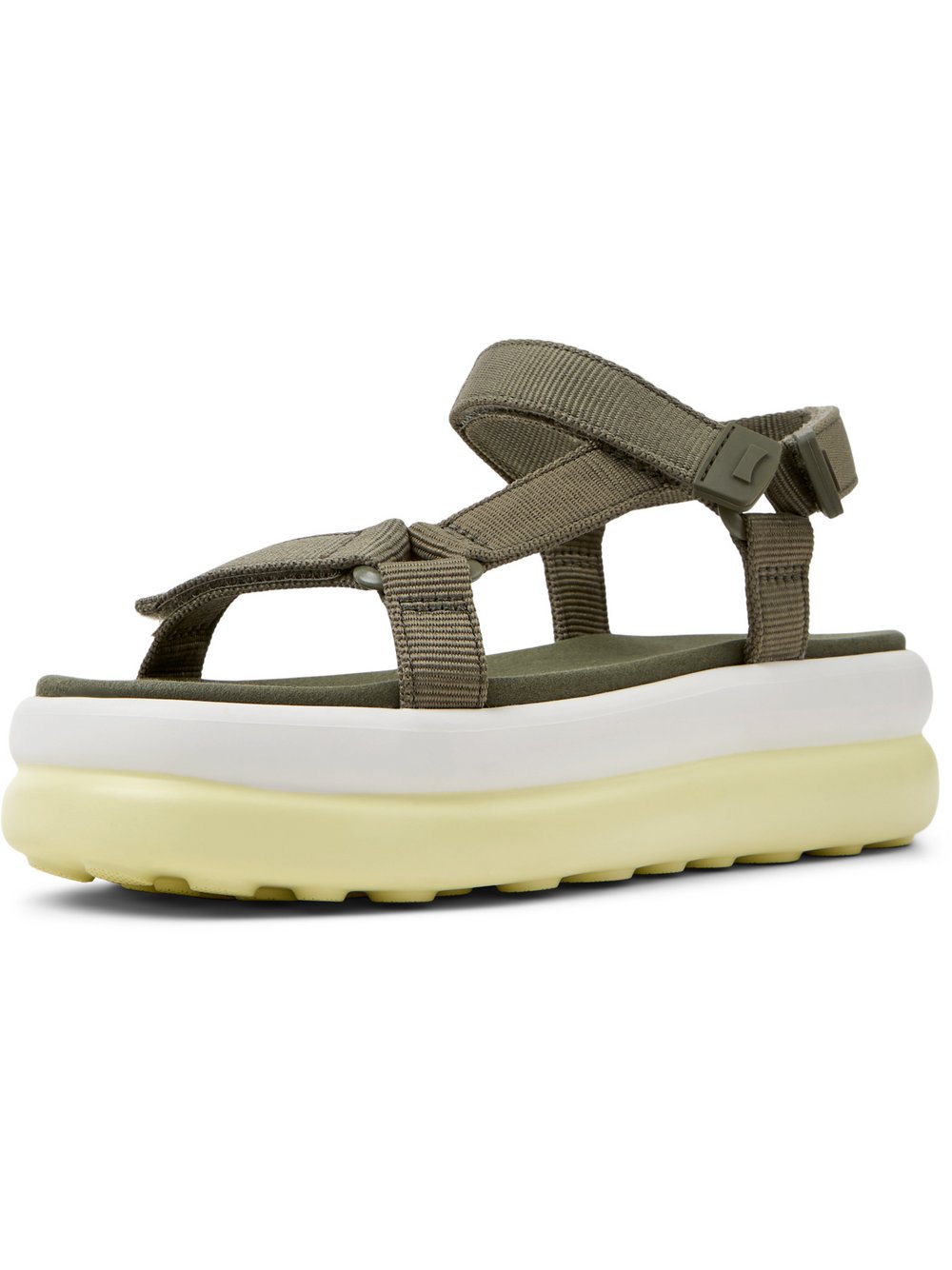 Thumbnail - Camper Sandalen Damen Textil grün, 37