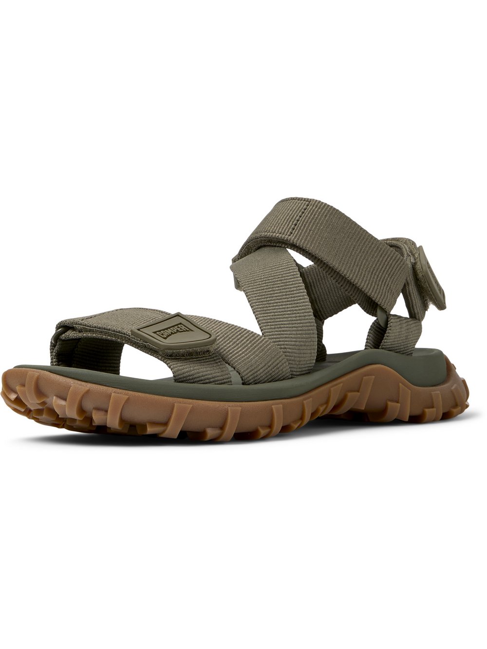 Thumbnail - Camper Sandalen Damen Textil grün, 36