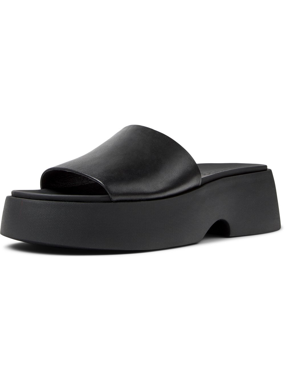 Camper Sandalen Damen Leder schwarz, 38