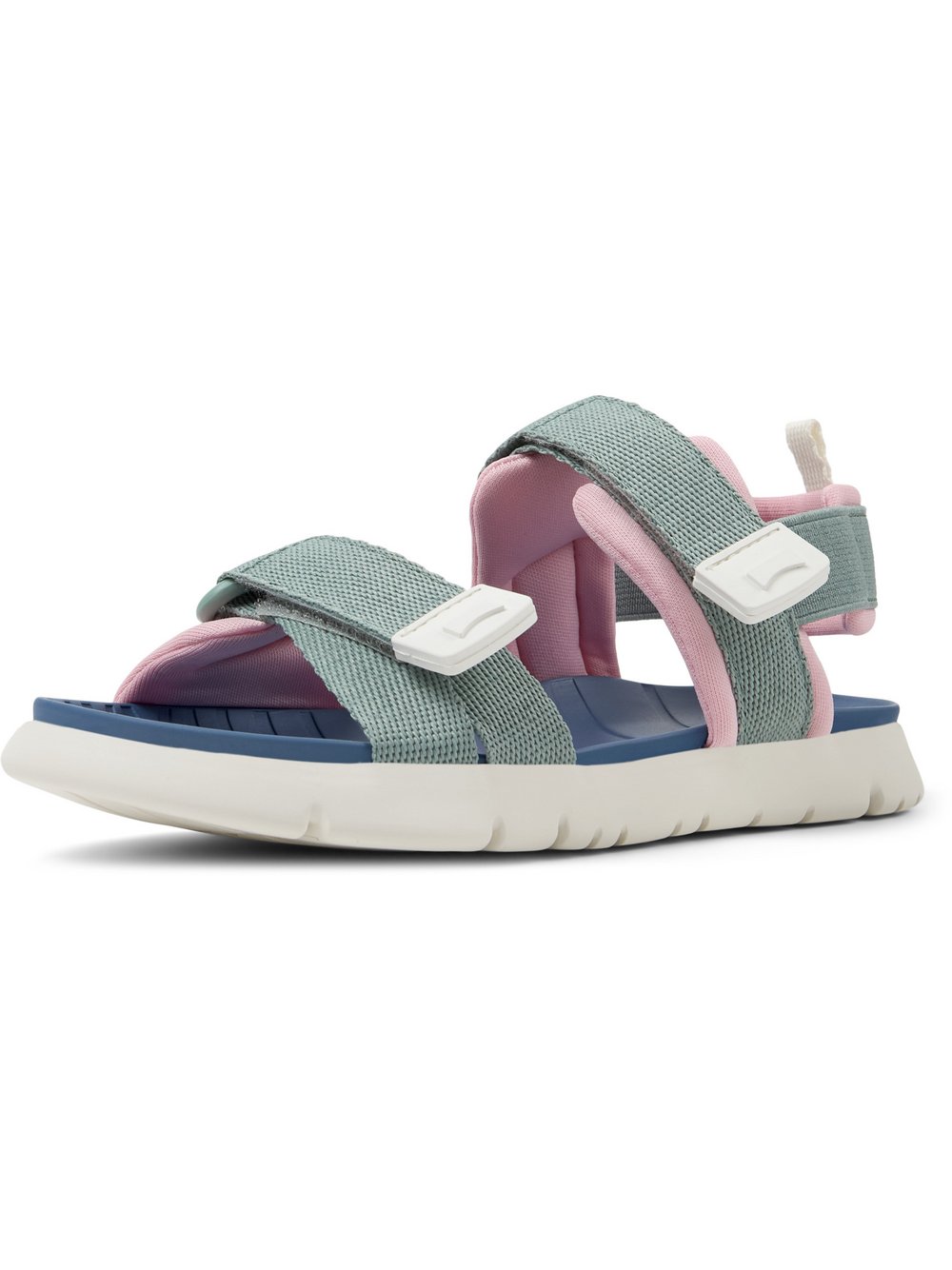 Camper Sandalen Oruga Kinder Textil grün, 26