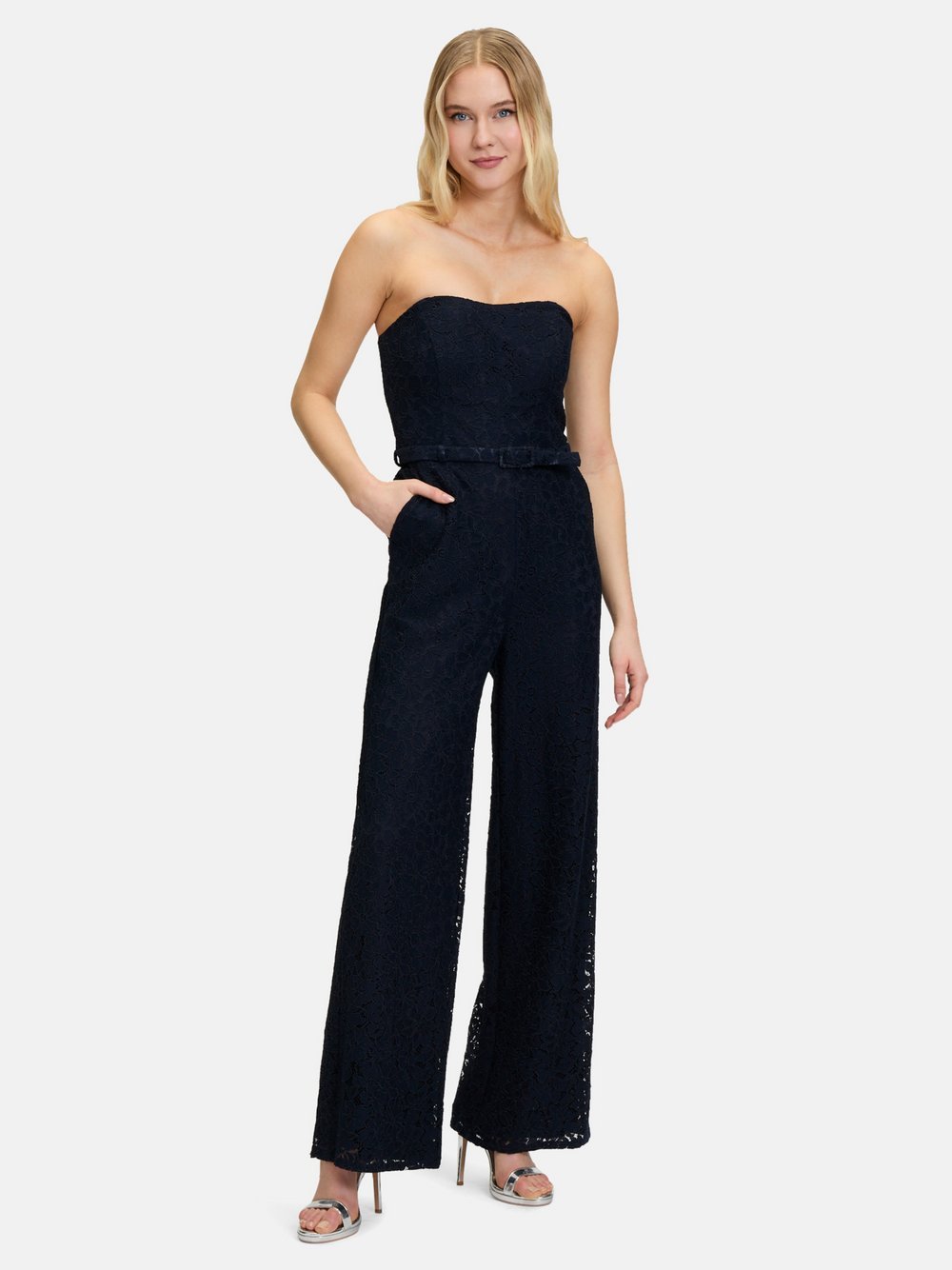 Vera Mont Jumpsuit Damen Polyamid blau, 34