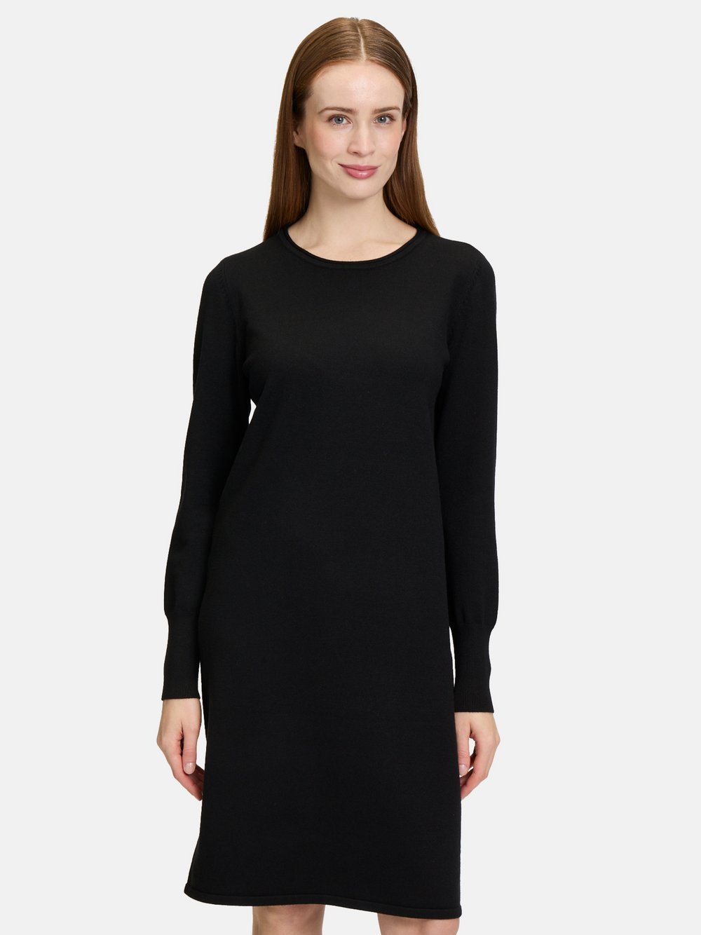 Betty Barclay Strickkleid Damen Viskose schwarz, 36