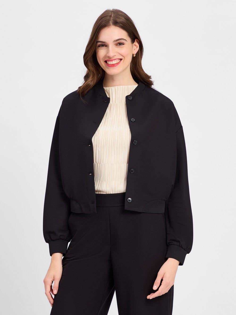 Someday Blazer Narlie Damen Viskose schwarz, 38