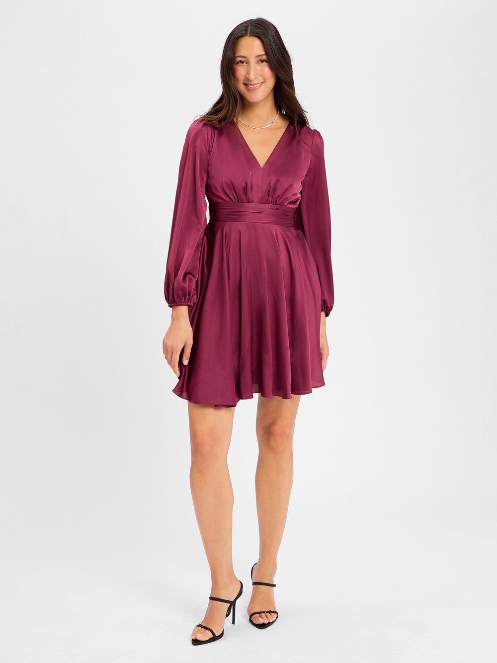 Marie Lund Abendkleid Damen rot, 42