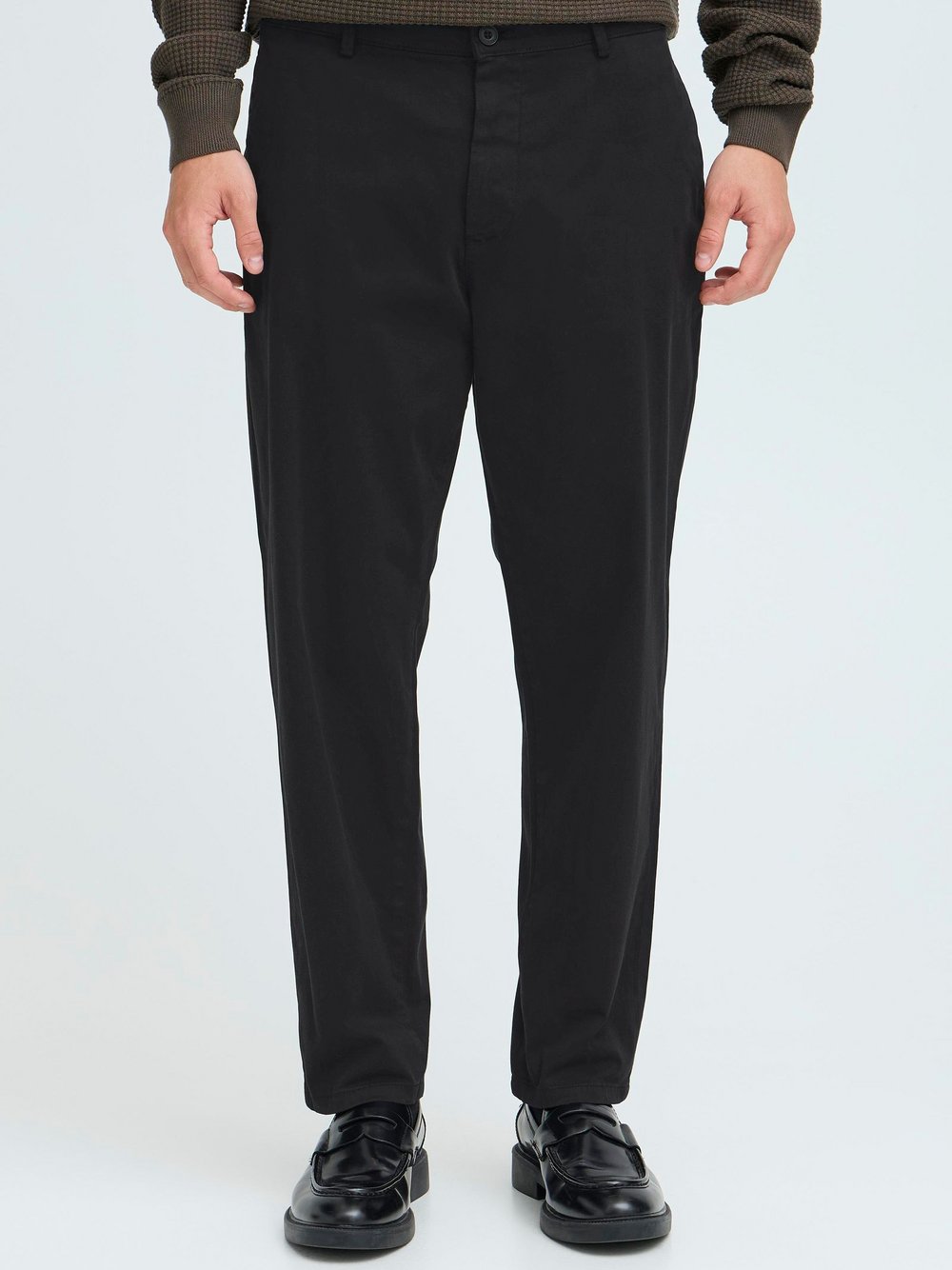 CASUAL FRIDAY Chinohose Herren Baumwolle schwarz, 30-30