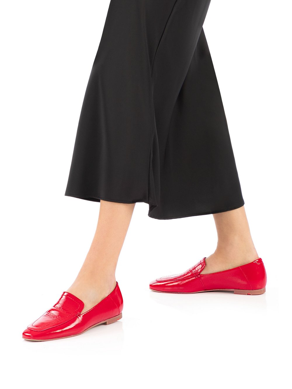 Lloyd Bootsschuhe Damen Leder rot, 8