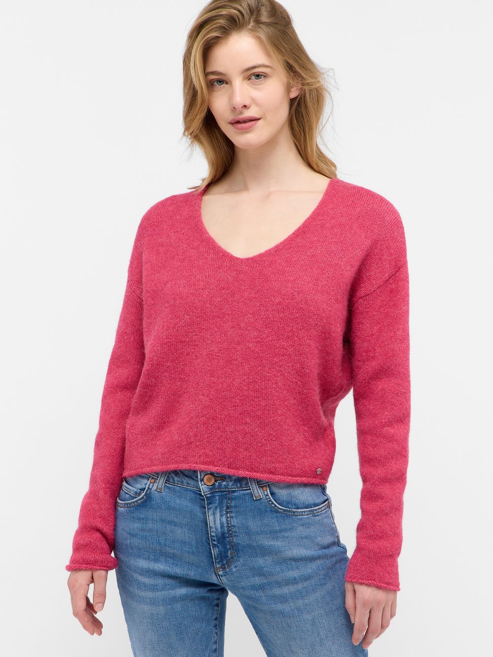 Mustang Strickpullover Damen pink, M