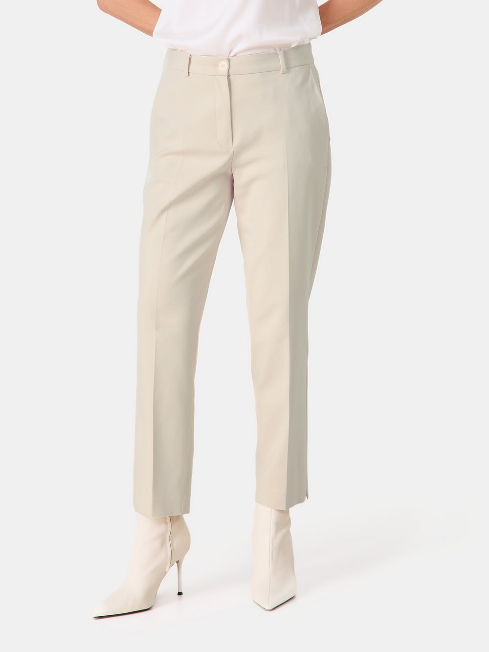 Gerry Weber Chino Damen Baumwolle beige, 40