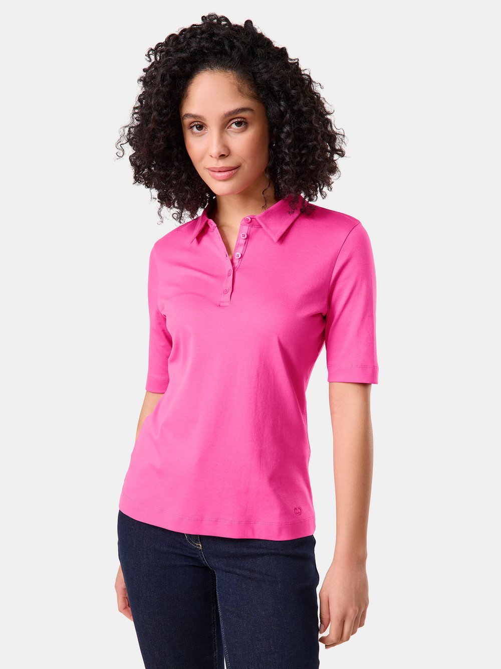 Gerry Weber Poloshirt Damen Baumwolle mehrfarbig, 42