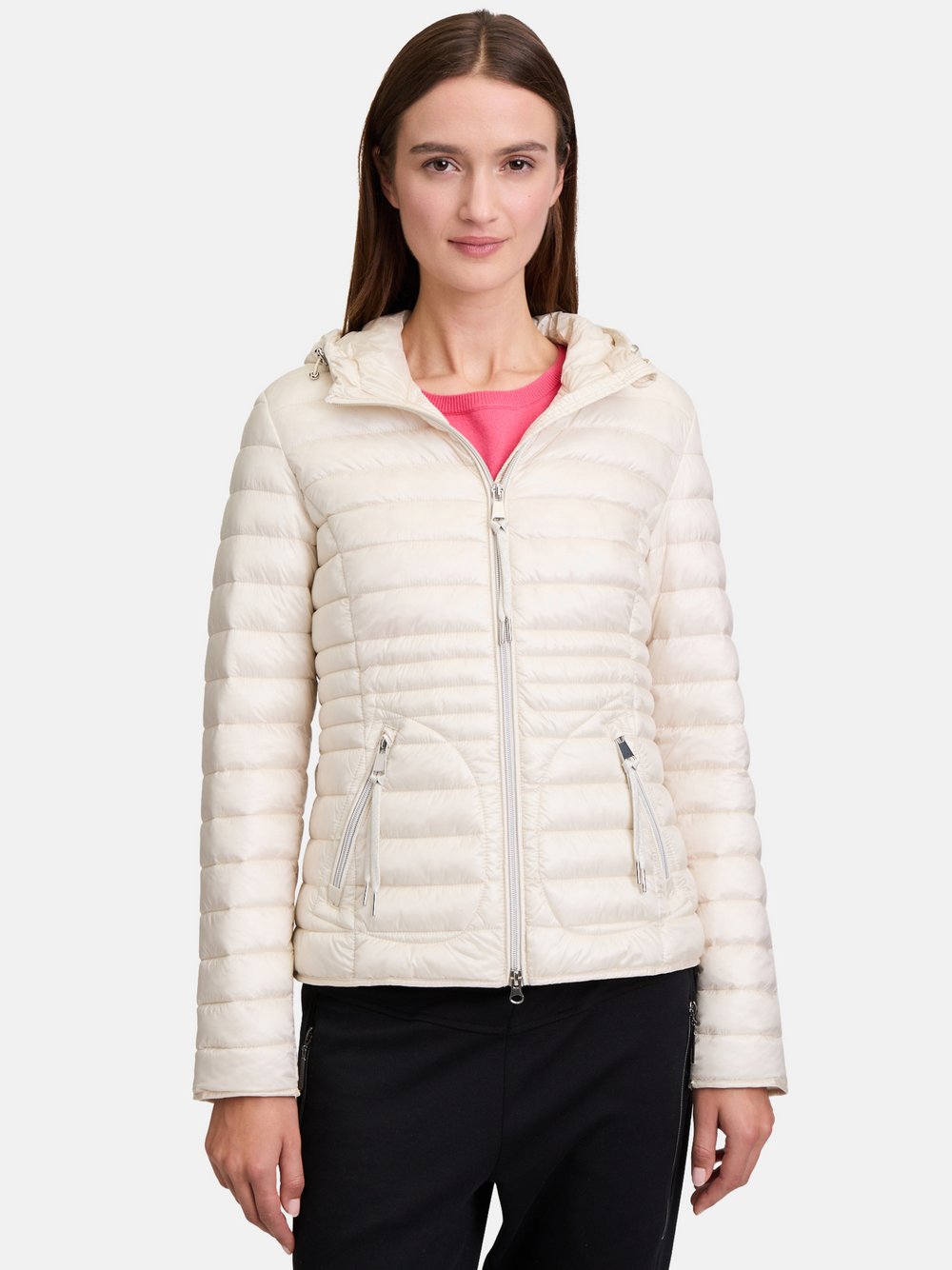 Thumbnail - Cartoon Steppjacke Damen Polyamid grau, 36