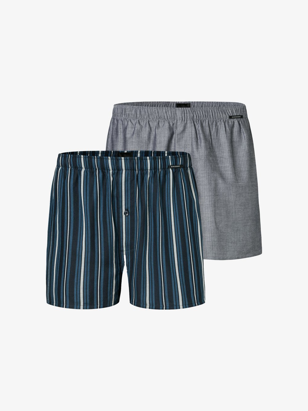Schiesser Boxer  Herren Baumwolle mehrfarbig gestreift, 4
