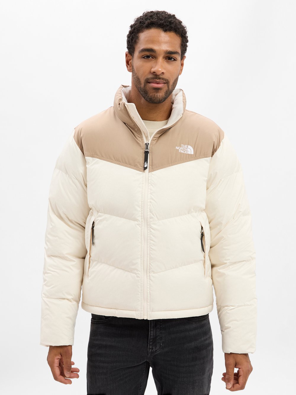 The North Face Steppjacke Herren weiß, XL