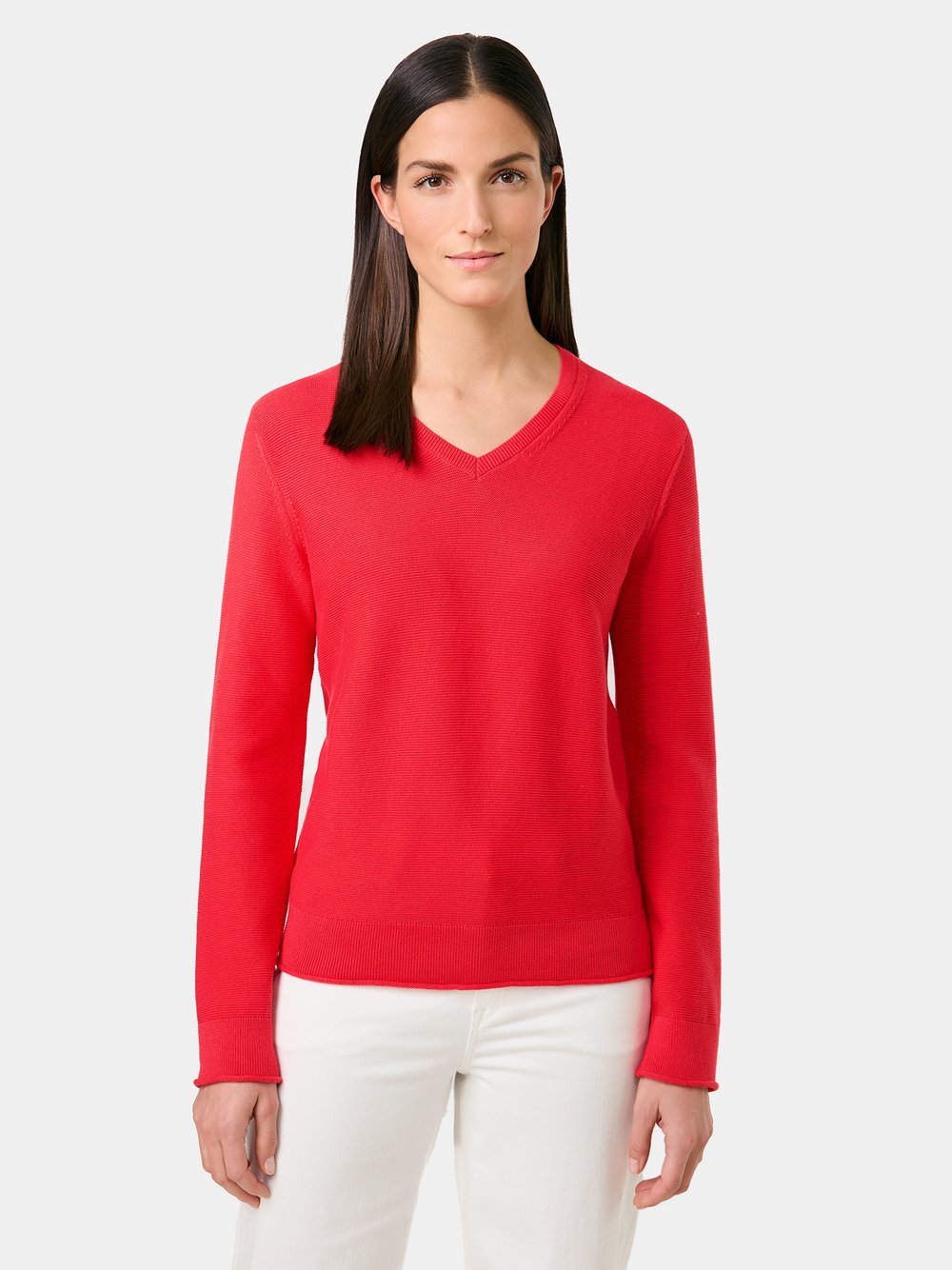 Gerry Weber Pullover Damen Baumwolle rot, 40