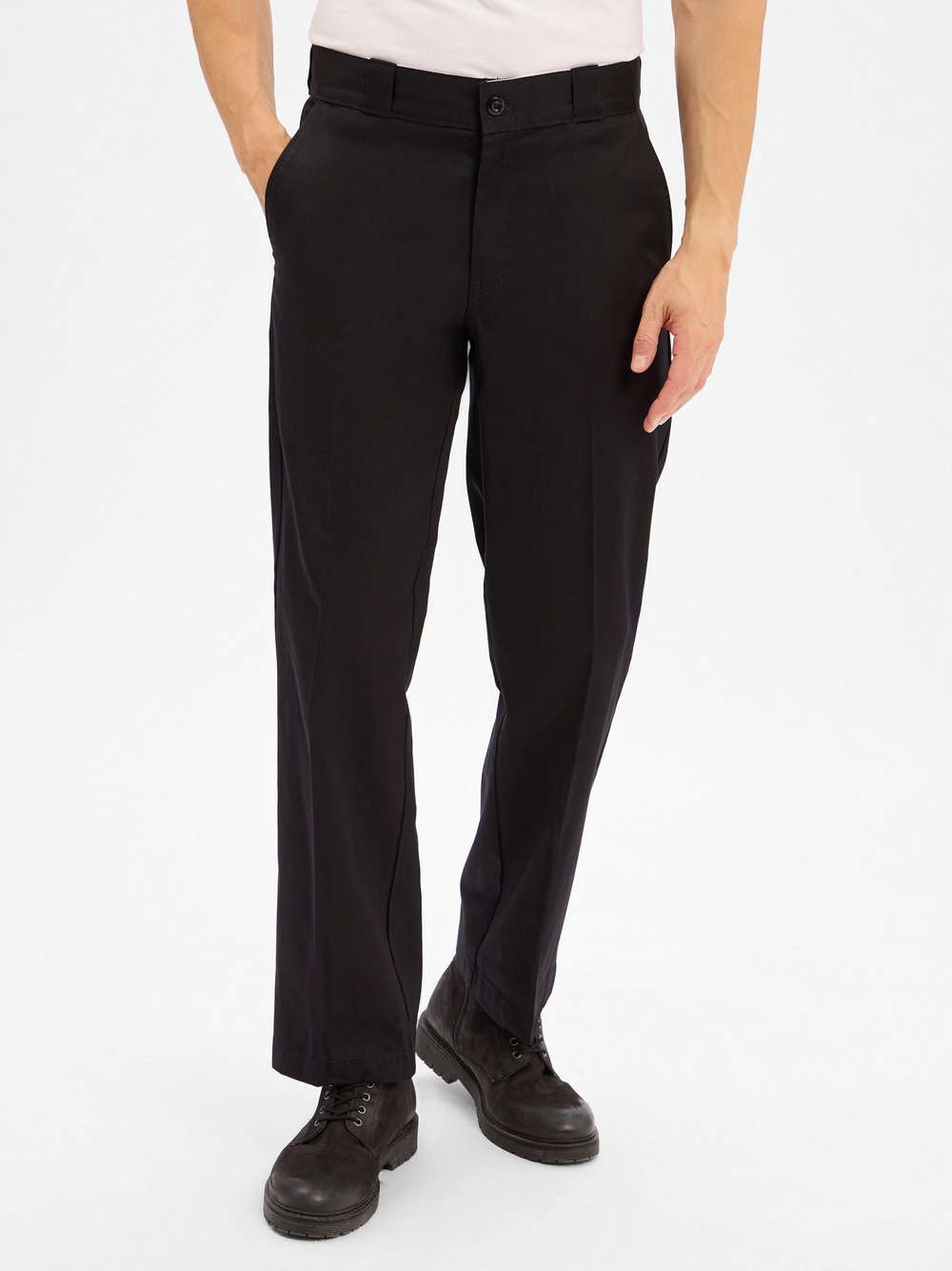 Dickies Chino Herren Baumwolle schwarz, 34-32