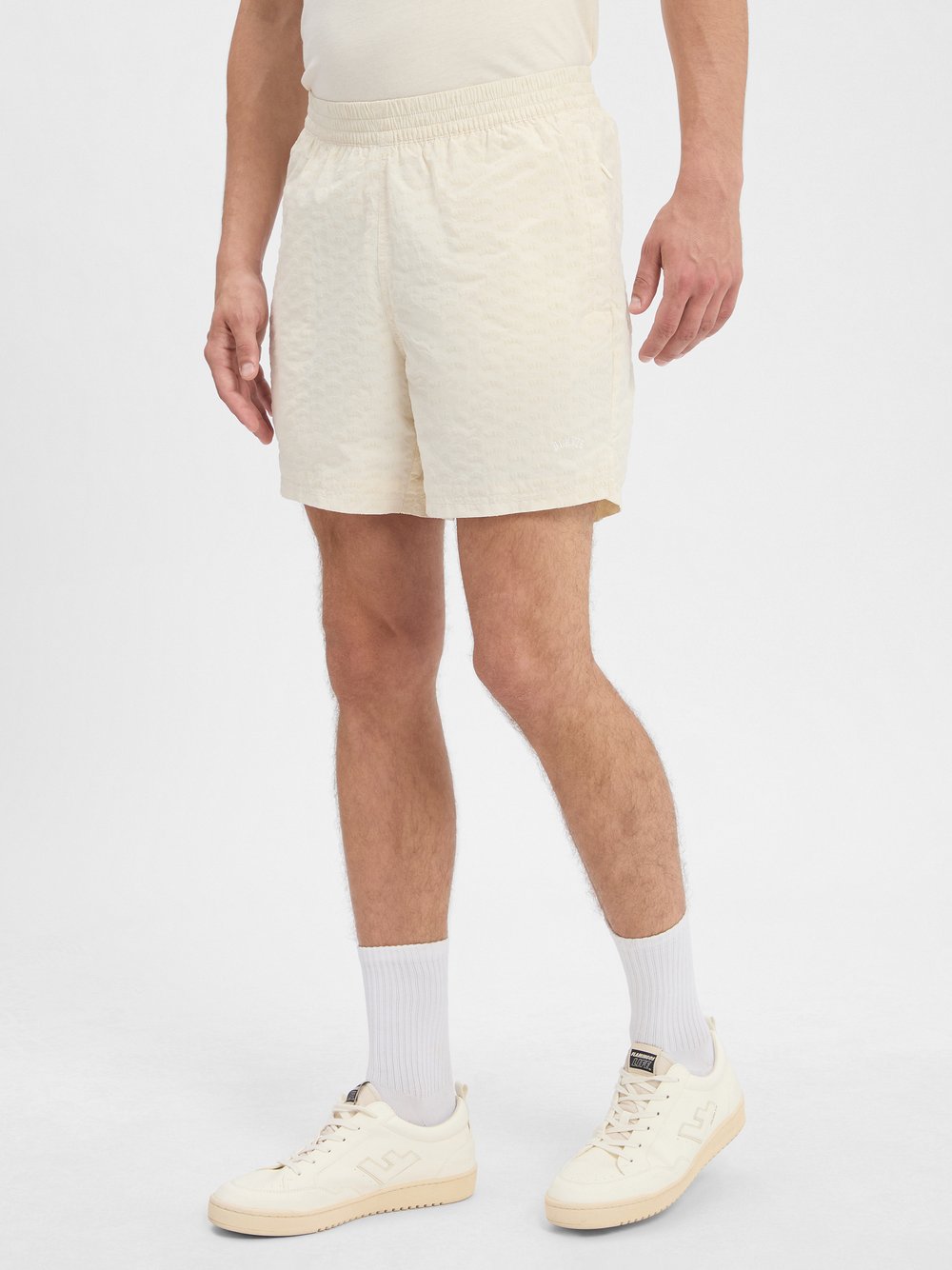 BLKVIS Bermuda Herren weiß gemustert, XL