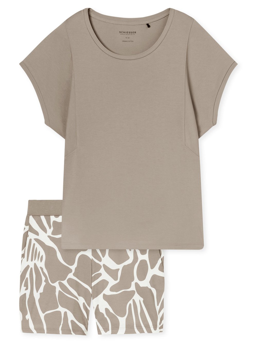 Schiesser Shorty  Damen Jersey mehrfarbig bedruckt, 44