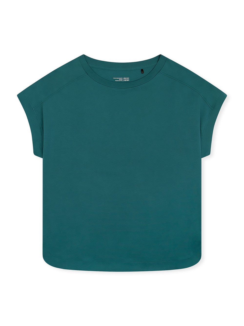 Schiesser Pyjamaoberteil  Damen Baumwolle grün, 44