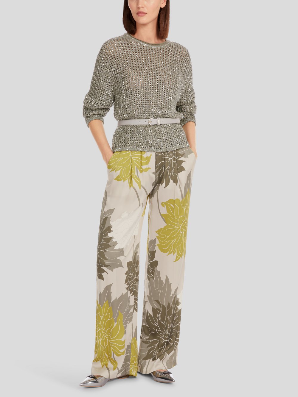 Marc Cain Pullover Damen Polyamid braun, 34