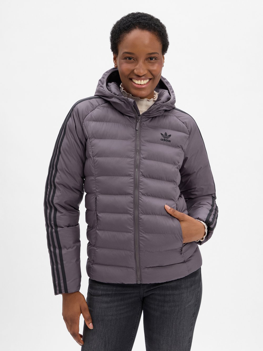 Thumbnail - adidas Originals Steppjacke Damen grau, M