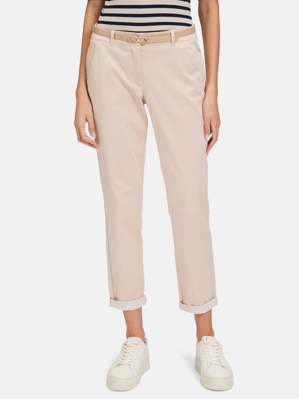 Betty Barclay Chino-Hose Damen Baumwolle beige, 42