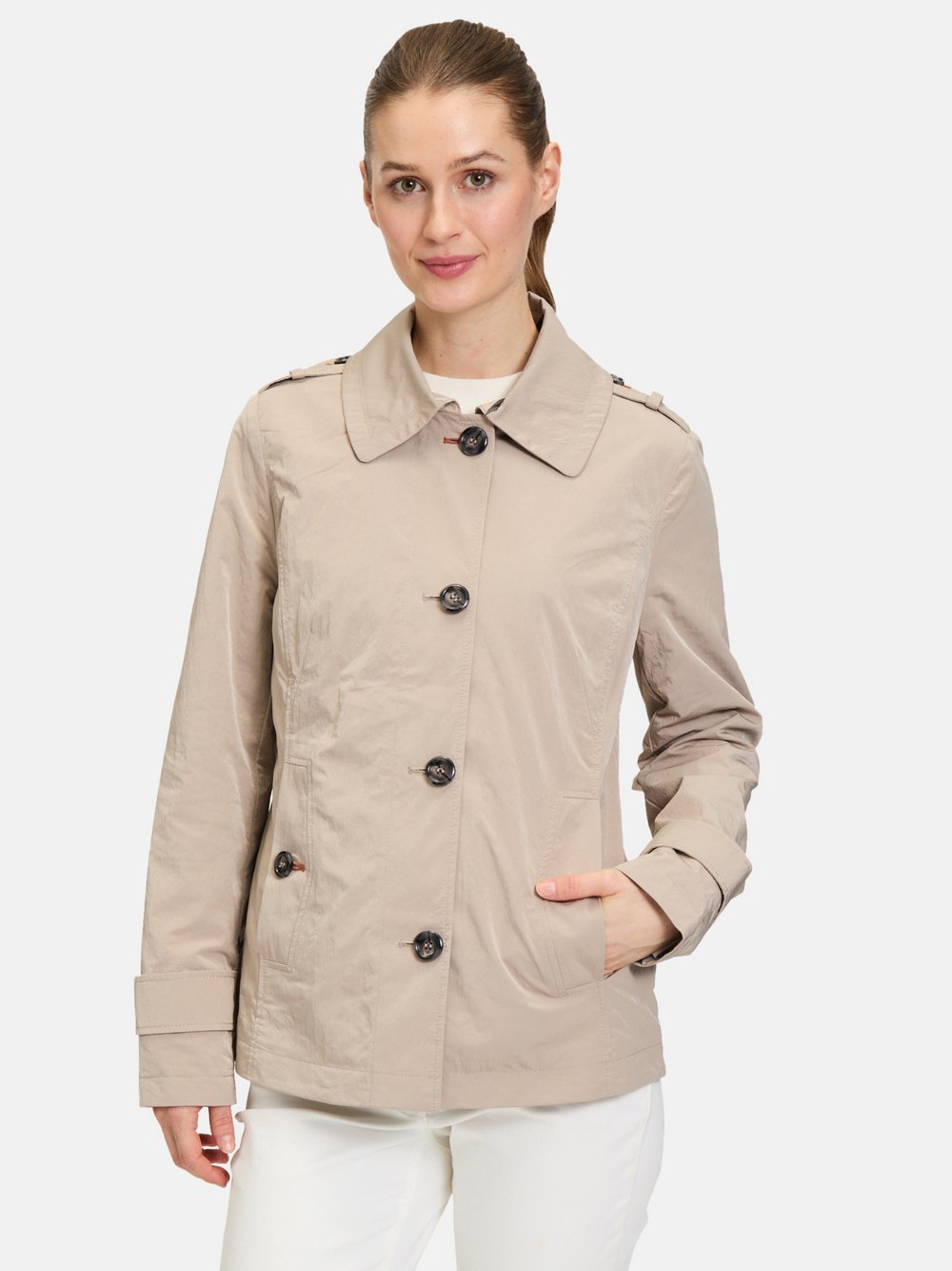 Gil Bret Sommerjacke Damen Polyamid beige, 38